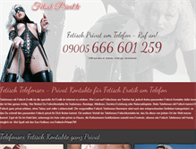 Tablet Screenshot of fetisch-privat.tv